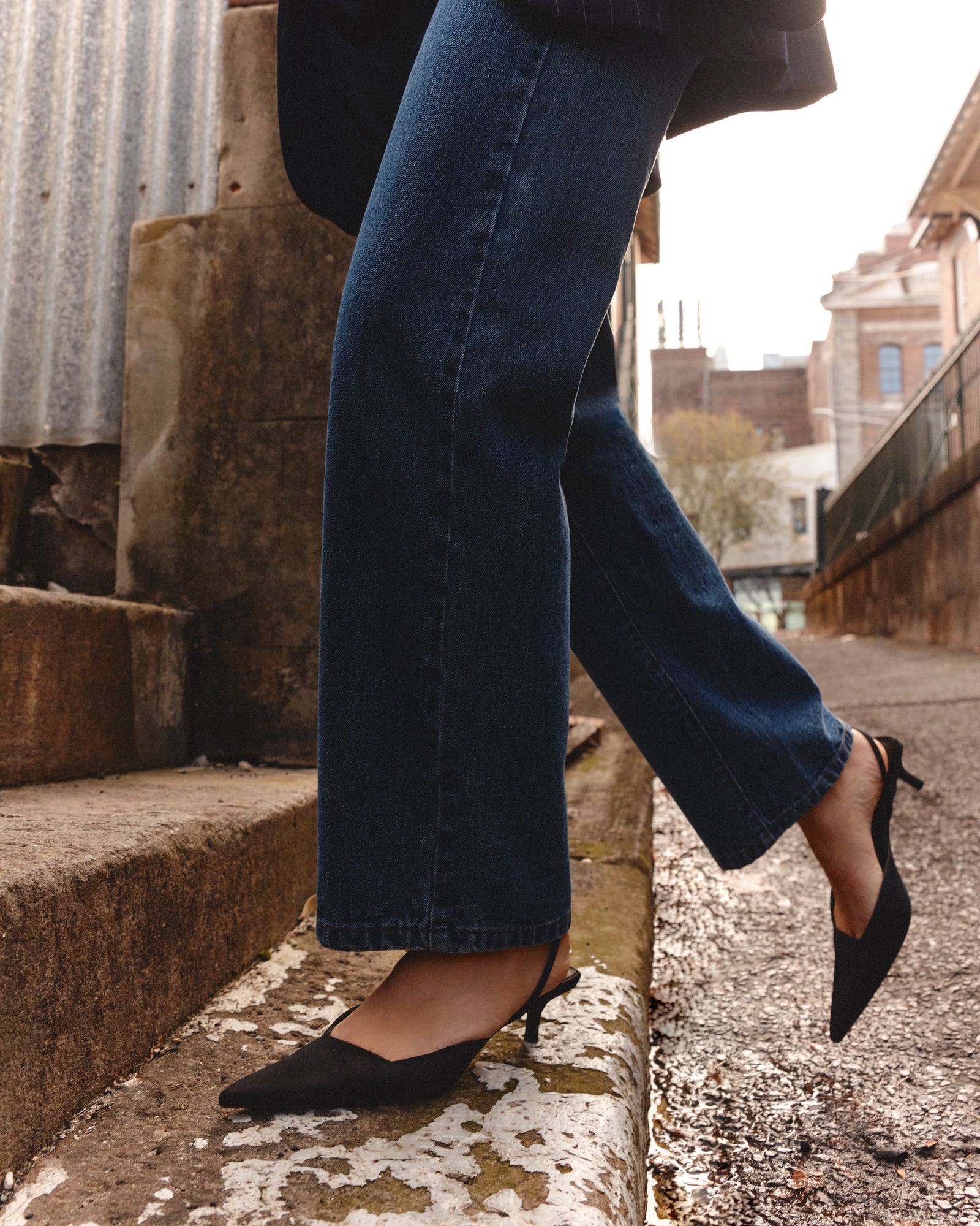 Dominique Kitten Heel