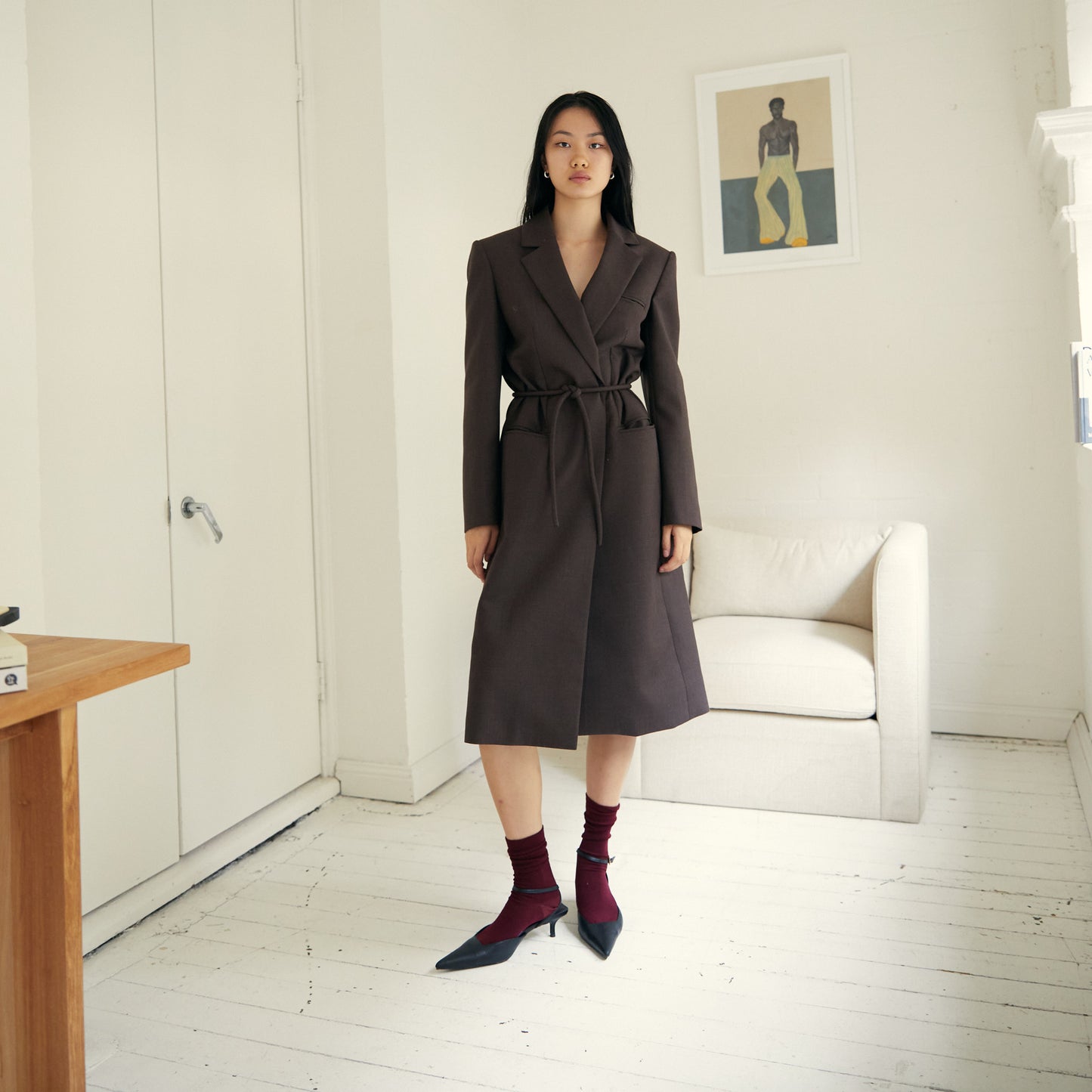 Dominique Kitten Heel